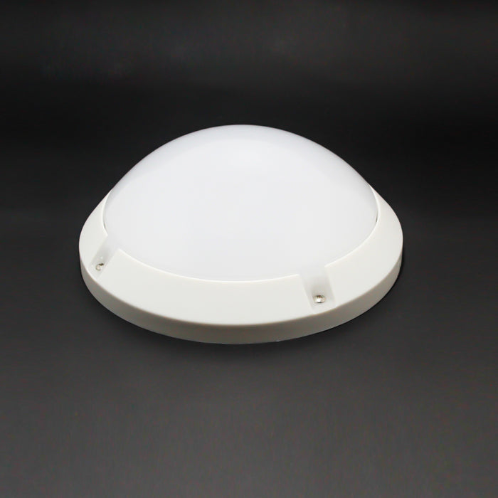 White Round LED Bulkhead 8 Watts