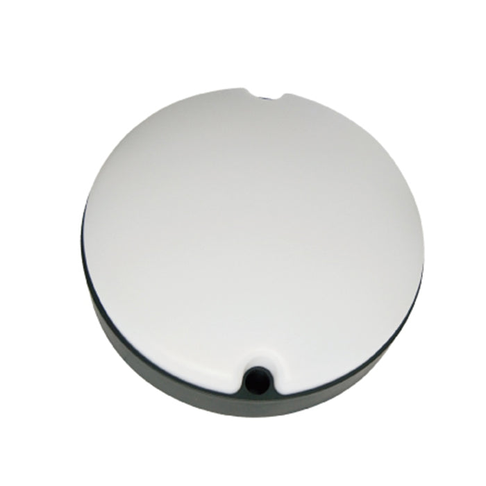 Black Round LED Warm White Bulkhead 12 Watts