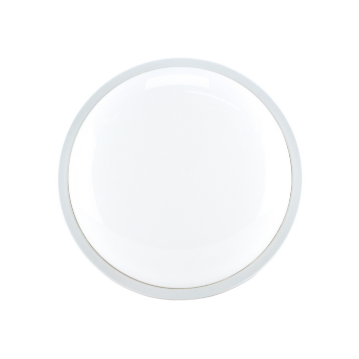 Round White LED Warm White Bulkhead 20 Watts