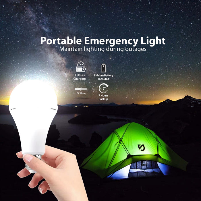 Emergency LED Emergency Bulb Rechargeable 9W B22 Daylight White