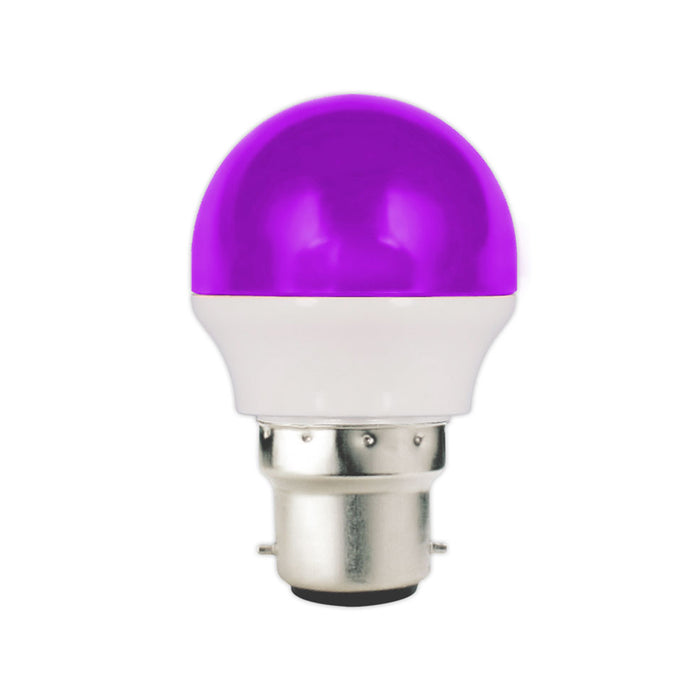 Bulb LED Purple 2 Watts B22 (Pin)