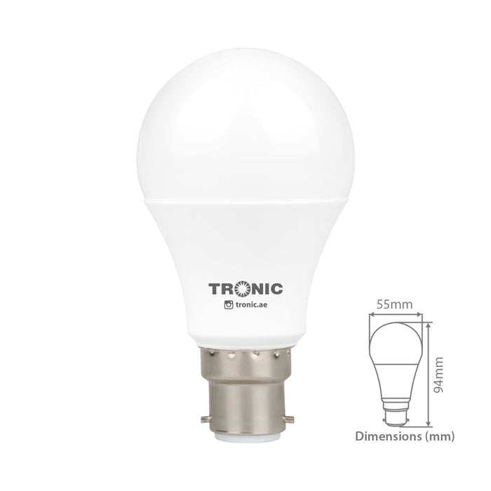 Bulb LED 5 Watts Warm White B22 (Pin)