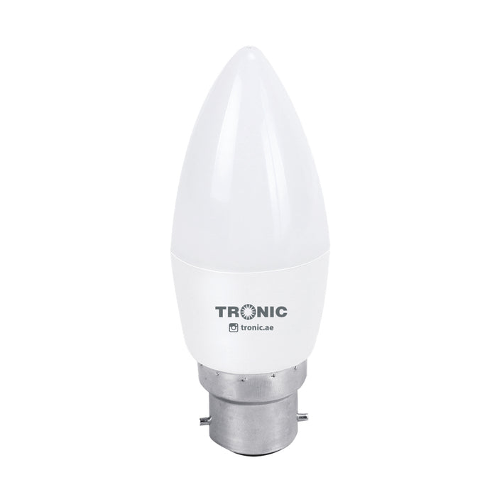 Candle LED 6 Watts Warm White B22 (Pin) Bulb