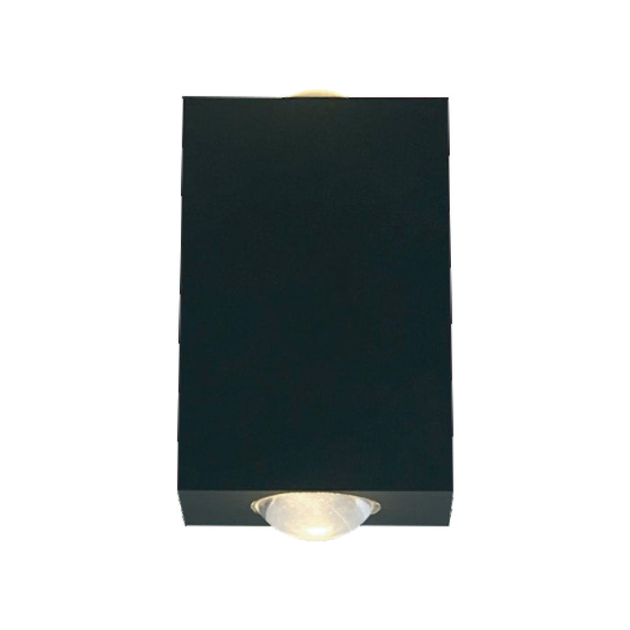 Black Rectangular Wall Light