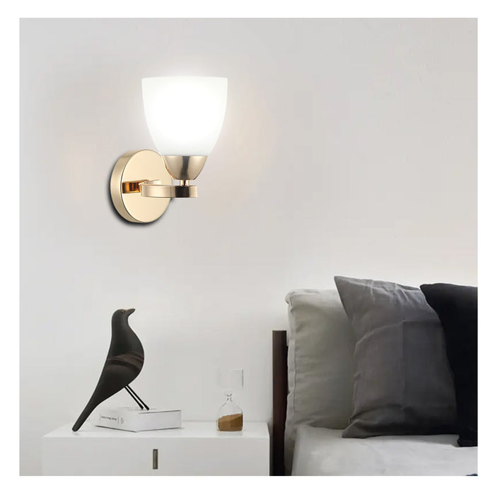 Wall Lamp Golden E27