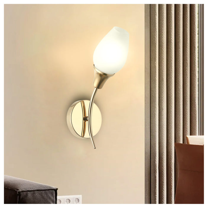 Wall Lamp Golden E14 Single Lamp