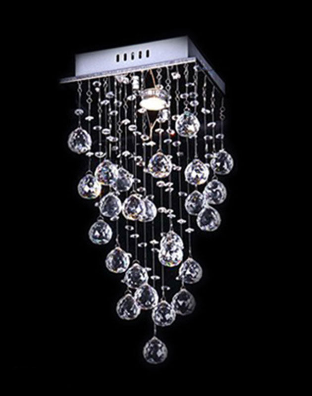 Modern Crystal Raindrop Chandelier