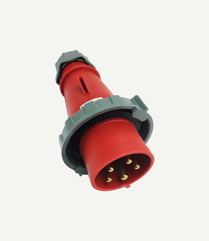 Industrial Plug 5pin 32Amps IP67