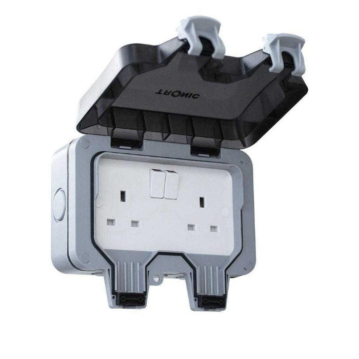 Twin Waterproof Socket 13Amps TP Range