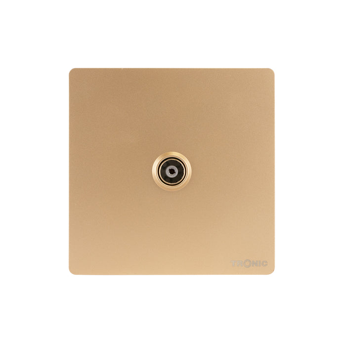 Gold - TV Socket