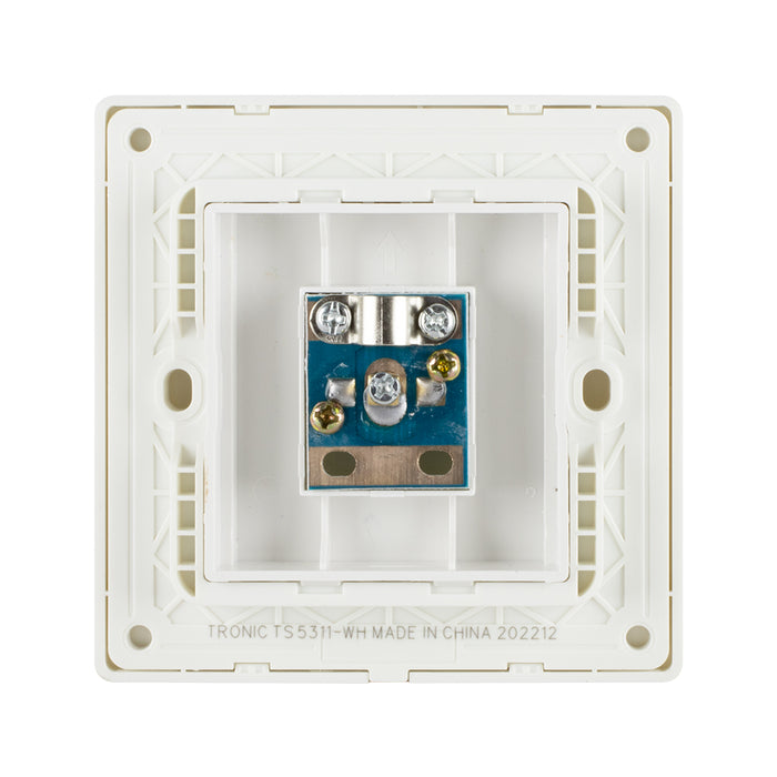 Glossy White - TV Socket