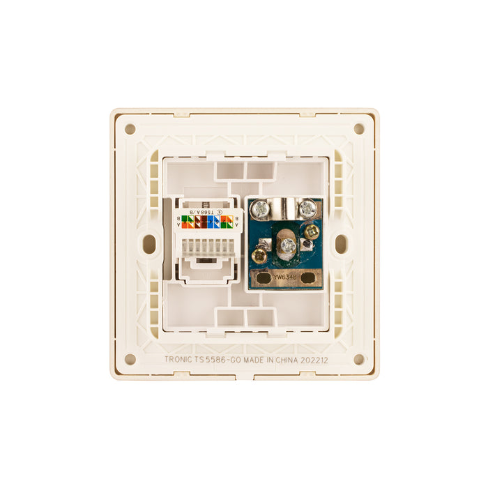 Gold - TV and Data Socket