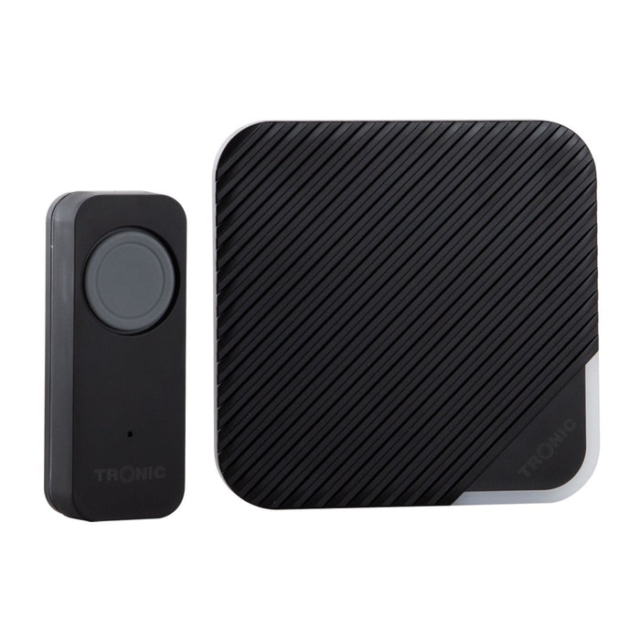 Mini Wireless Black Doorbell