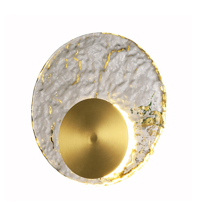 Luxury Decorative Wall Light with Gold and Textured Finish