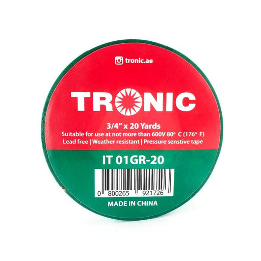 Insulation Tape 20 Yard - Green - Tronic Kenya 