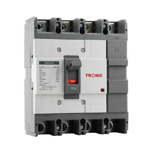 MCCB 150Amps 4 Pole MB Range - Tronic Kenya 