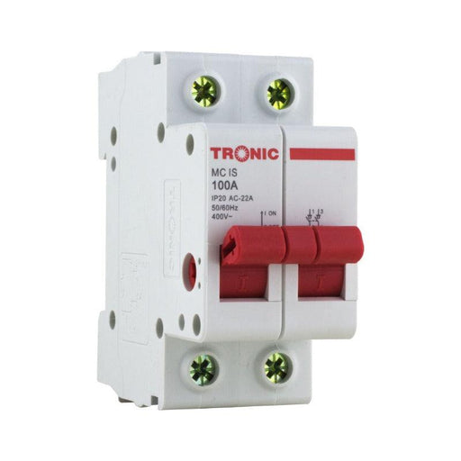 Double Pole Isolator 100A - Tronic Kenya 