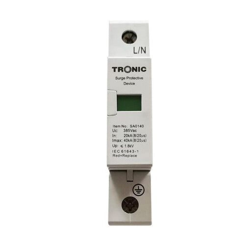 Surge Protection Single Pole 40KA - Tronic Kenya 