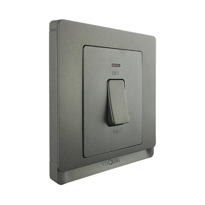 Grey Double Pole Switch - Tronic Kenya 