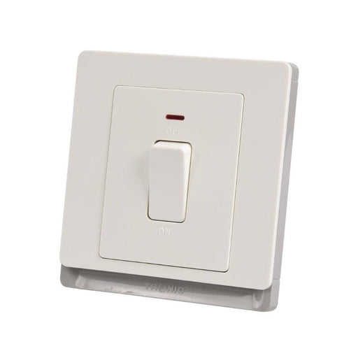 Ivory Double Pole Switch - Tronic Kenya 