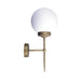 L-Shaped Gold Globe Wall Light - Tronic Kenya 