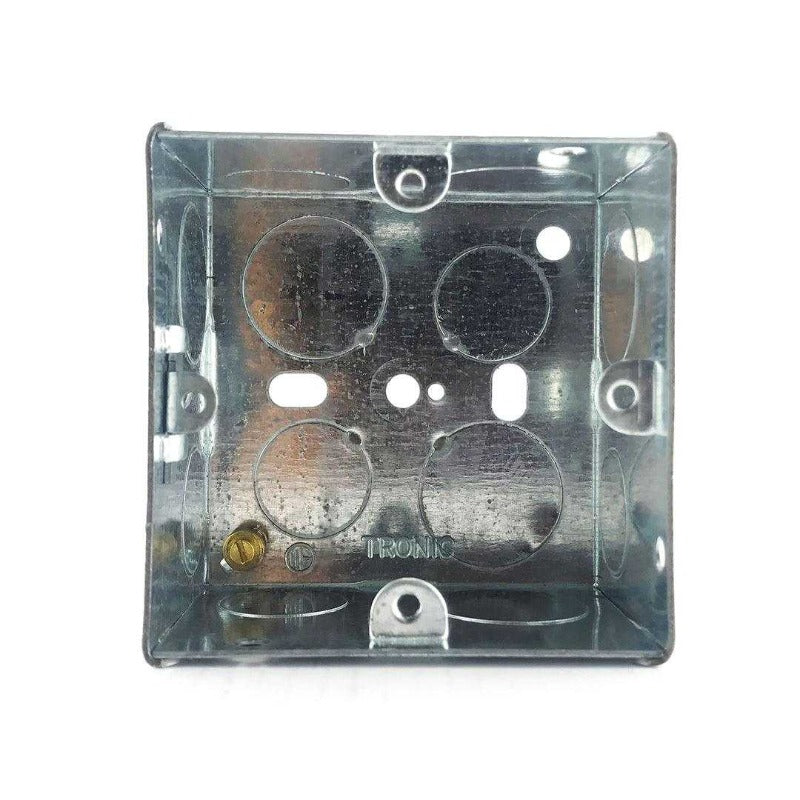 Single Deep Galvanised Iron Switch Box – Tronic Kenya