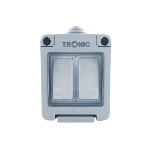 Waterproof 2 Gang 2 Way Switch - Tronic Kenya 