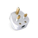 Top Plug White 13Amps TRK Range - Tronic Kenya 